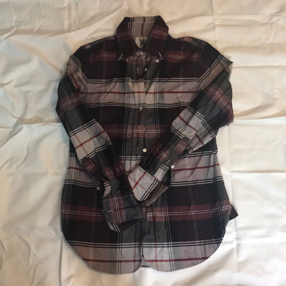 Awesome plaid long sleeved shirt